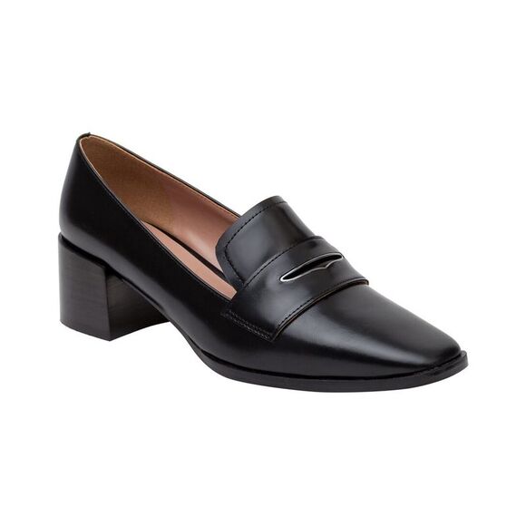 Linea Paolo Shoes - Linea Paolo Miramar Leather Loafer, Black